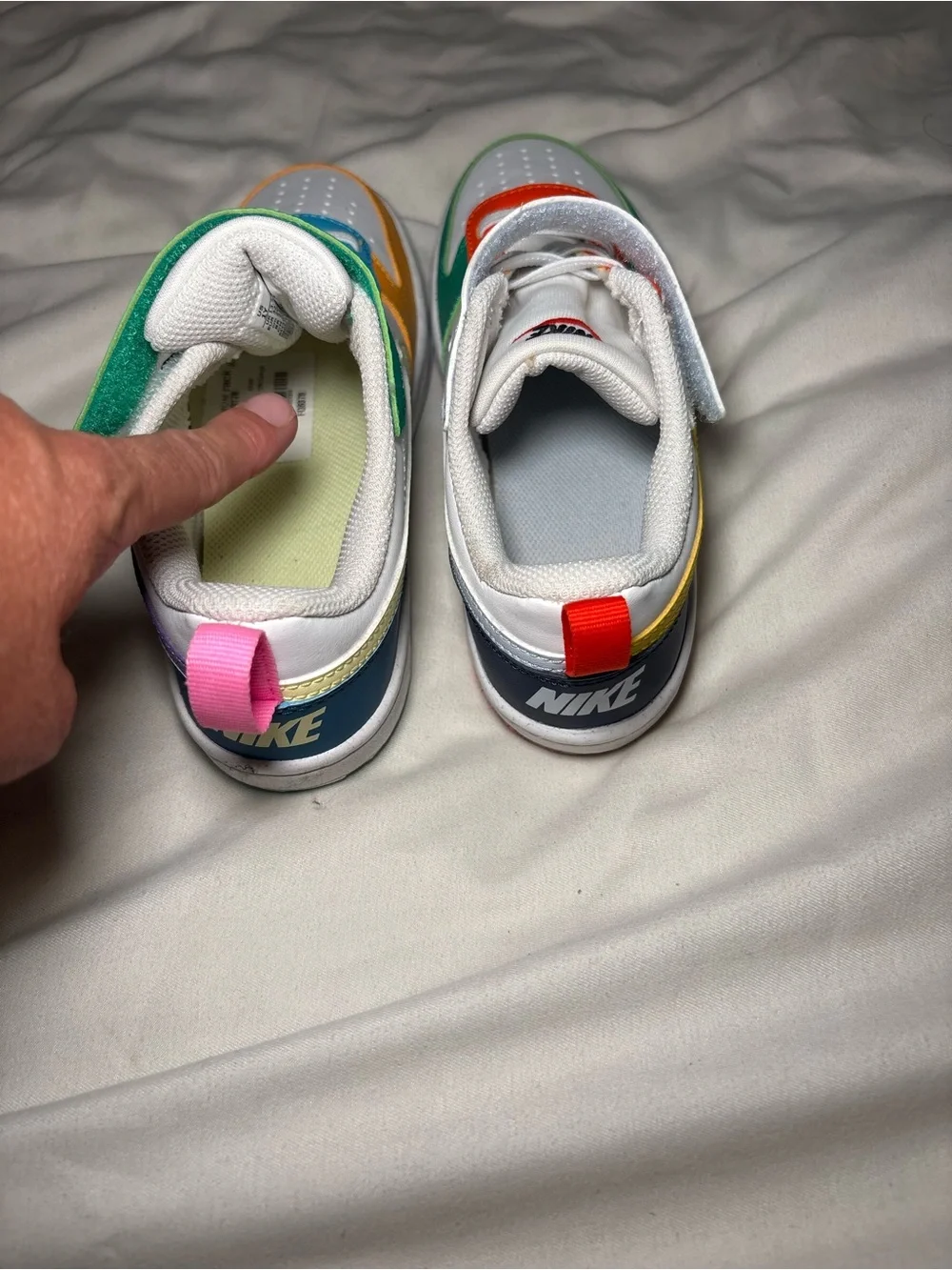 Nike colorful low